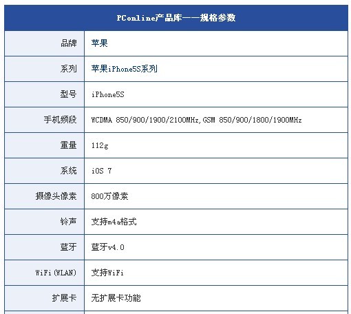 苹果iphone 5S港版报价4070元_01店手机网(只
